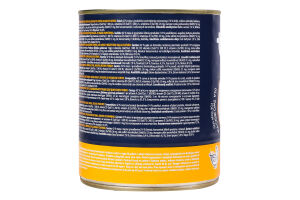 Корм вологий повнораціонний для дорослих собак з домашньою птицею в соусі Teo з/б 850г