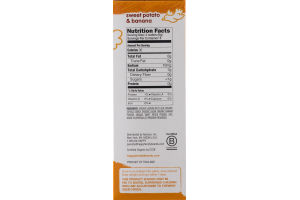 HappyBaby Organics Organic Teethers Sweet Potato & Banana - 12 PK