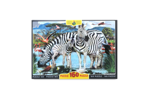 Пазлы для детей от 3лет Зебры Київська Фабрика Іграшок 160эл