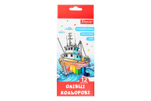 Олівці кольорові Classic 12шт 1вересня