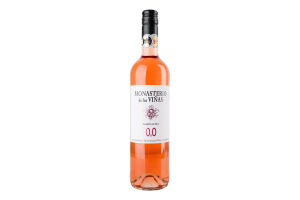 Напій безалкогольний 0.75л 0% негазований на основі рожевого вина Garnacha Monasterio de las Vinas пл