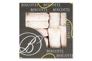 Печиво здобне пісочне Кіфлики Biscotti к/у 0.37кг