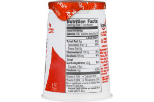 Yoplait Original Low Fat Yogurt Strawberry Kiwi