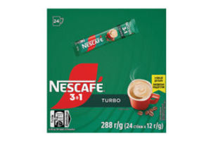 Напиток кофейный растворимый 3в1 Turbo Nescafe м/у 12г