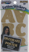 ArtSkills Letter Stickers & Numbers Glitter - 72 CT