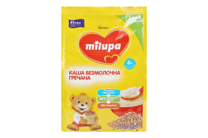 Каша безмолочна для дітей від 4міс суха гречана Milupa м/у 170г