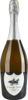 Вино игристое 0.75л 10% белое сухое виноградное Spumante Brut Cavalli Neri бут