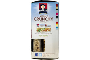 Quaker Warm & Crunchy Granola Cranberry Almond