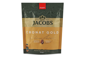Кава розчинна сублімована Cronat Gold Jacobs д/п 100г