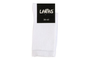 Носки женские высокие Lapas №1P-230-WHT 38-40 белый