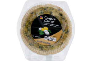 Ahold Spinach Quiche