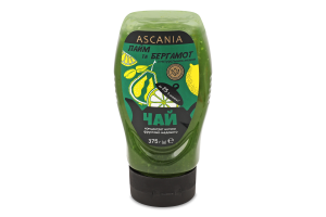 Концентрат Чай Лайм та бергамот з медом 375г пет перевернутий Асканія
