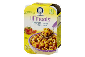 Gerber Lil' Meals Spaghetti Rings In Meat Sauce