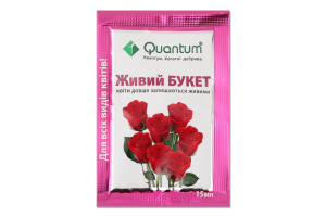 Добриво д/зрізаних квітів Живий букет 15мл саше Квантум