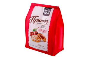 Пряники заварные глазированные с начинкой Со вкусом вишни Tasty Time м/у 300г