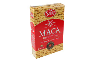 Маца пшенична Традиційна Sante к/у 180г