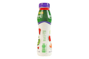 Біфідойогурт 0.5% безлактозний з біфідобактеріями Actiregularis з наповнювачем Полуниця-ківі Активіа п/пл 260г