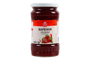 Варенье из клубники стерилизованное Fine Life в/с с/б 465г