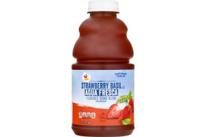 Ahold Flavored Drink Blend Agua Fresca Strawberry Basil