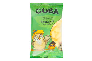 Палочки кукурузные сладкие неглазированные Сова м/у 65г