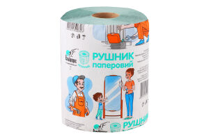 Полотенца бумажные из макулатуры Альбатрос 1шт