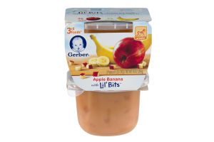 Gerber Apple Banana with Lil' Bits 3rd Foods