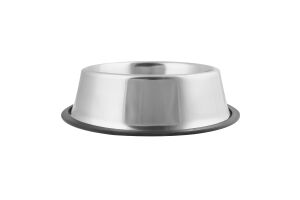 Миска д/собак 900мл метал на гумовій основі 23см Trixie