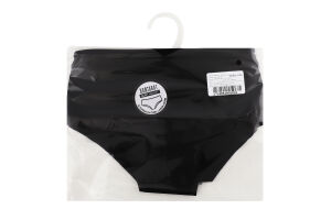 Труси-бразиліани жіночі чорні 95%бавовна 5%еластан р.S/M/L/XL 48015 Домінант