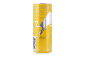 Напій енергетичний безалкогольний сильногазований Tropical The Yellow Edition Red Bull з/б 250мл