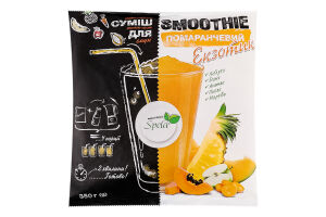 Смесь фруктово-овощная замороженная для смузи Оранжевый экзотик Smoothie Spela м/у 350г