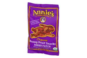 Annie's Homegrown Organic Bunny Fruit Snacks Berry Patch
