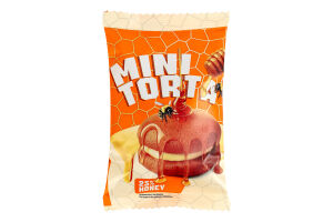 Печенье медовое с заварным кремом Mini torta Dobrobut м/у 60г