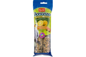 Hartz Bonanza Cockatiel Treat Sticks Orange Citrus Flavor - 4 CT