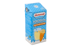 Коктейль молочный 2.5% ультрапастеризованный Сливочный пломбир Яготинське для дiтей т/п 200г