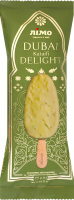 Мороженое 12% эскимо фисташковое в шоколадной фисташковой глазури Dubai Kataifi delight Лімо м/у 75г