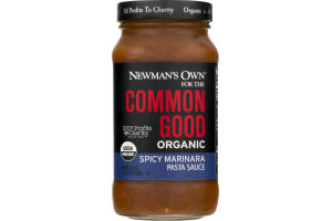 Newman's Own for the Common Good Organic Spicy Marinara Pasta Sauce