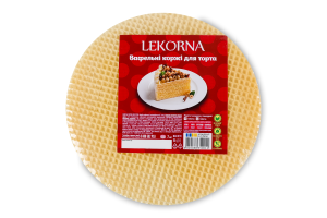 Коржи вафельные для торта Lekorna м/у 65г