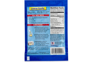 McCormick Seafood Steamers Seasoning & Steaming Bag Lemon Garlic