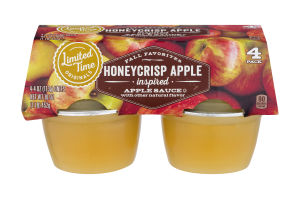 Ahold Apple Sauce Honeycrisp Apple - 4 PK