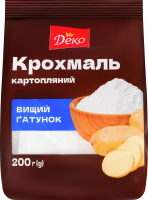 Крохмаль картопляний Деко в/ґ м/у 200г