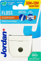 Флосс зубной ежедневный 50м Jordan 1шт