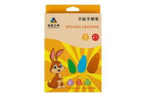 Карандаши цветные восковые №KYYW4951465019 Greenwich Products Co. Limited 12шт