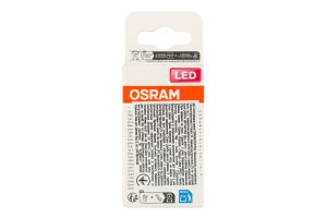 Лампа філаментна ЛЕД 3,4W E14 3000K P40 Osram