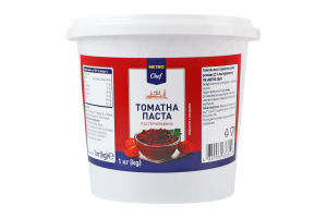 Паста томатная 25% пастеризованная Metro Chef ведро 1кг