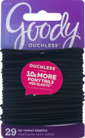 Goody Ouchless No-Metal Elastics - 29 CT