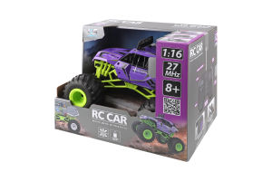 Машинка для дітей від 8років на радіокеруванні №SL-358RHV Violet Bigfoot Off-Road Sulong Toys 1шт