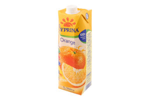 Сік Orange з вітамінами A С Е 1л т/п Cyprina