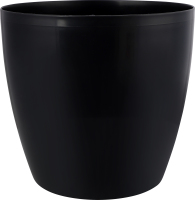 Горщик д/квітів Матільда темно-сірий круглий 24*22см Алеана