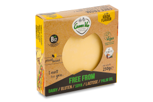 Сир веганський Gouda Green Vie к/у 0.25кг
