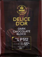Шоколад черный №P512 Delice D`or Mir м/у 1.2кг